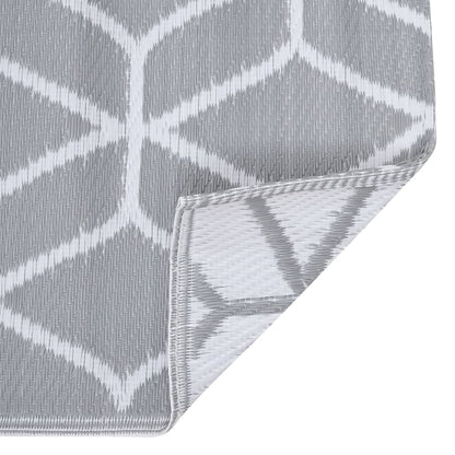 Outdoor Carpet ARAKIL Grey 190x290 cm PP