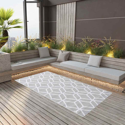 Outdoor Carpet ARAKIL Grey 190x290 cm PP