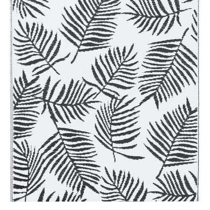 Outdoor Carpet ARAKIL White and Black 120x180 cm PP