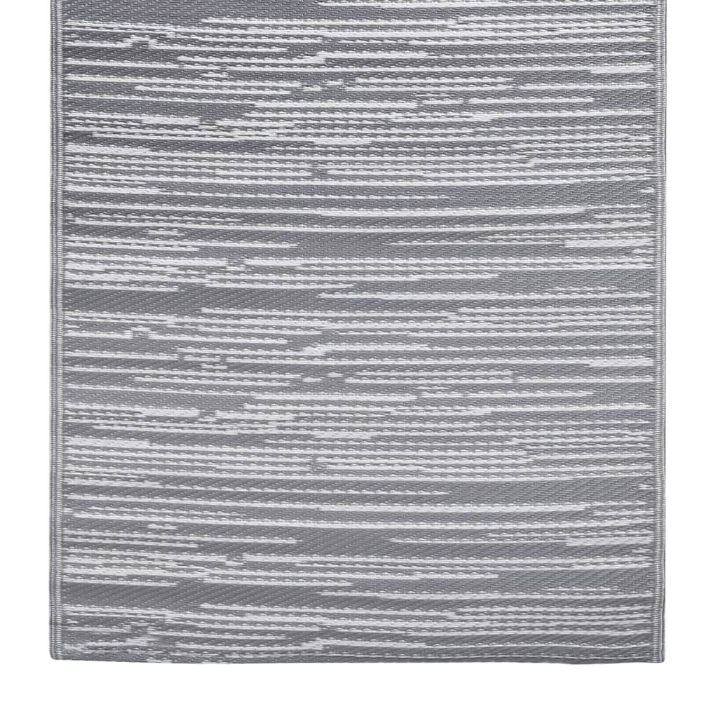 Outdoor Carpet ARAKIL Grey 160x230 cm PP