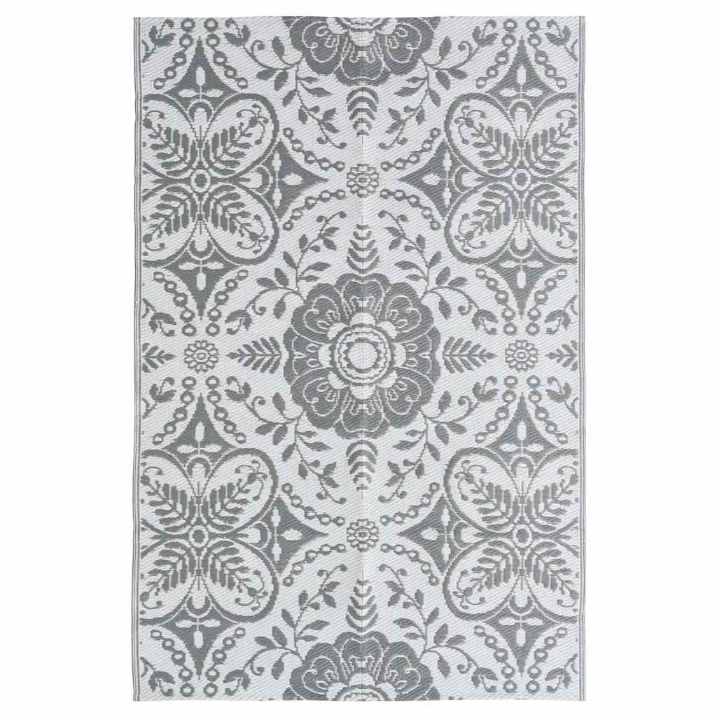 Outdoor Carpet ARAKIL Light Grey 190x290 cm PP