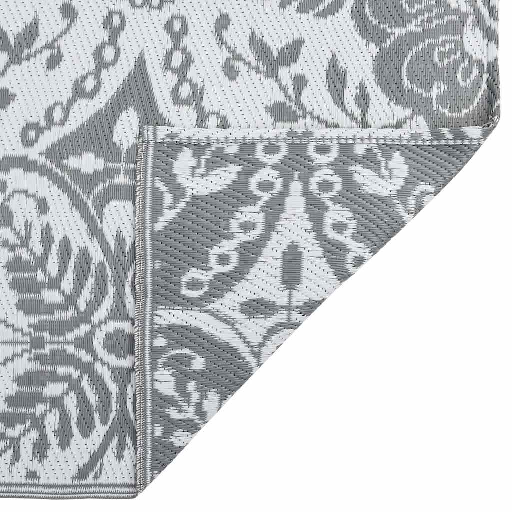 Outdoor Carpet ARAKIL Light Grey 190x290 cm PP