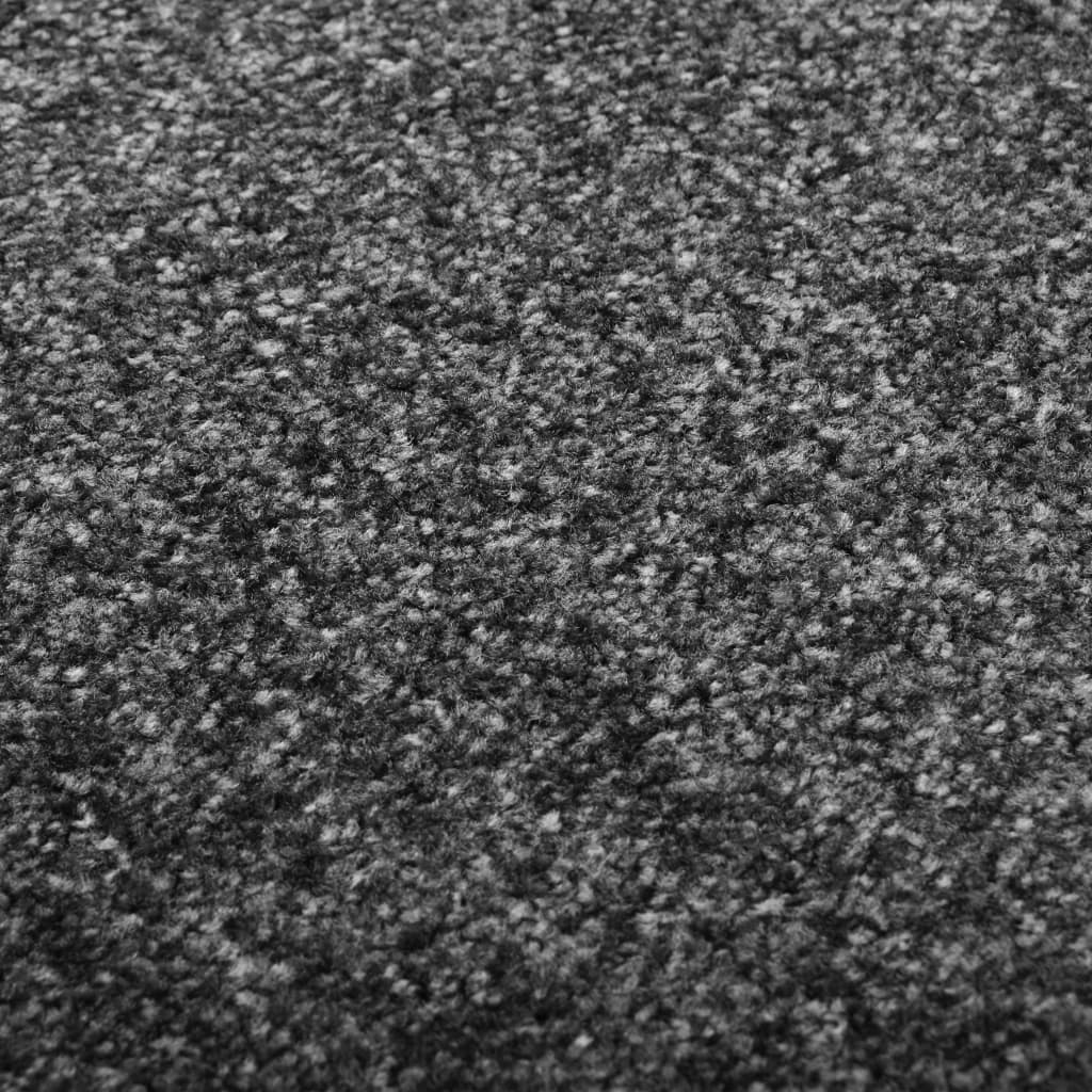 Doormat Washable Anthracite 40x60 cm