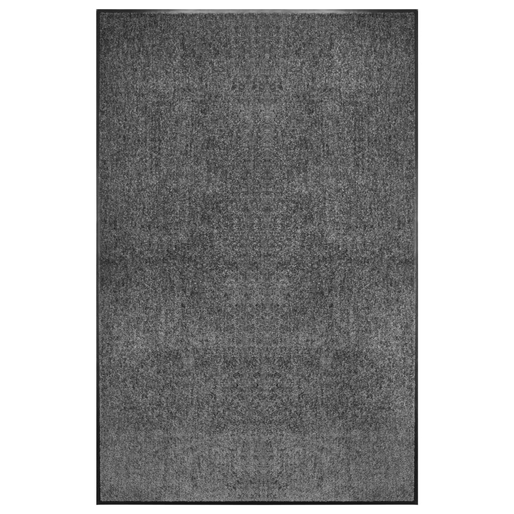Doormat Washable Anthracite 120x180 cm