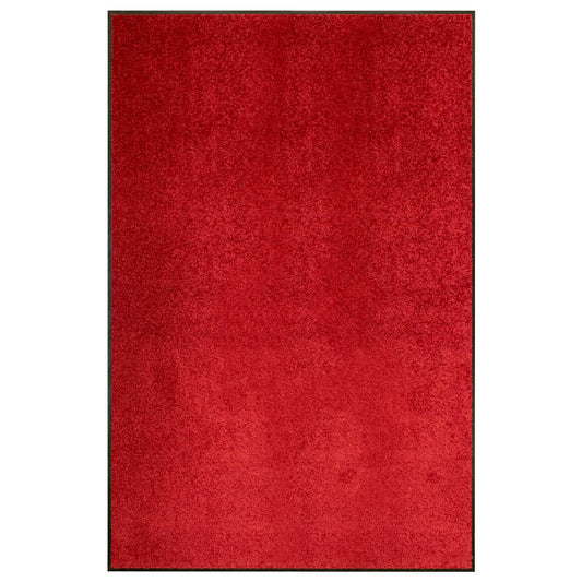 Door Mat | Red | Polyamide, PVC | 120x180 cm | Door Mat | Rectangular