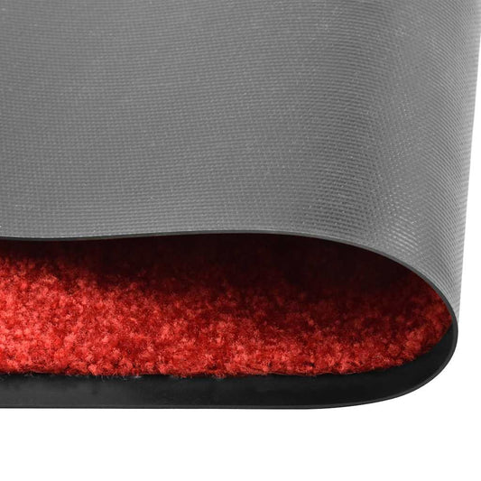Door Mat | Red | Polyamide, PVC | 120x180 cm | Door Mat | Rectangular