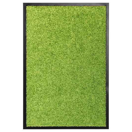 Door Mat | Green | Polyamide | 60x40 cm | Door Mat | Rectangular