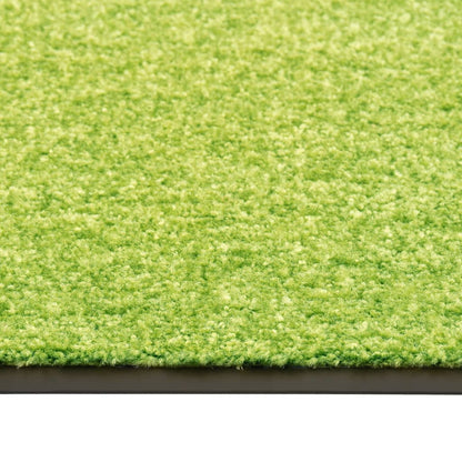 Doormat Washable Green 60x90 cm