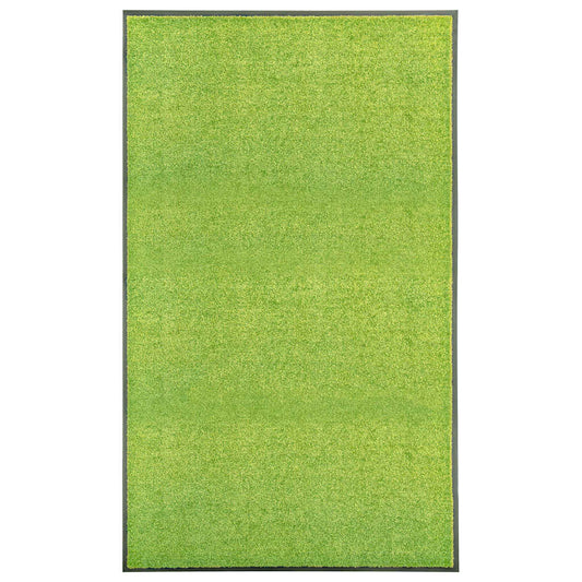 Door Mat | Green | Polyamide, PVC | 90 x 150 cm | Non-slip | Door Mat