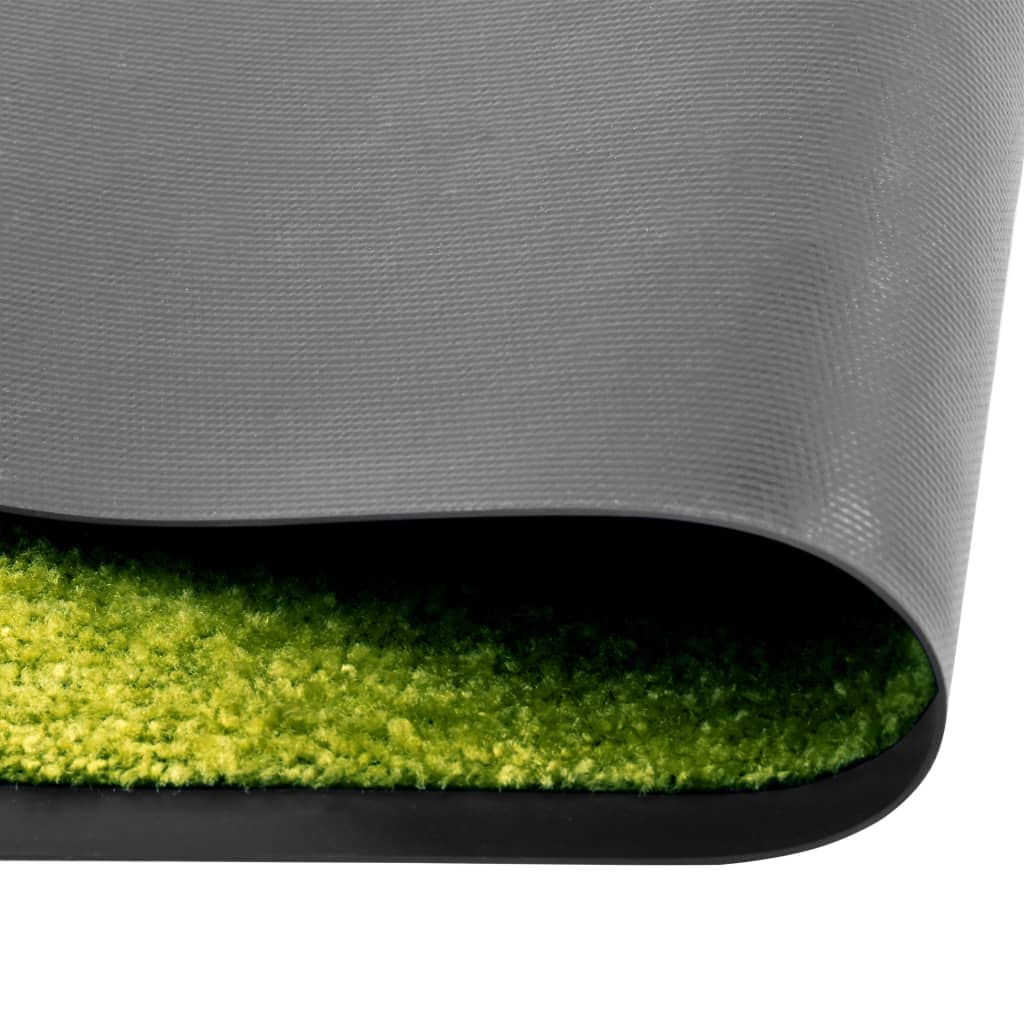 Doormat Washable Green 90x150 cm