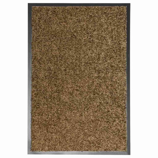 Door Mat | Brown | Polyamide,PVC | 40x60 cm | Non-slip | Doormat