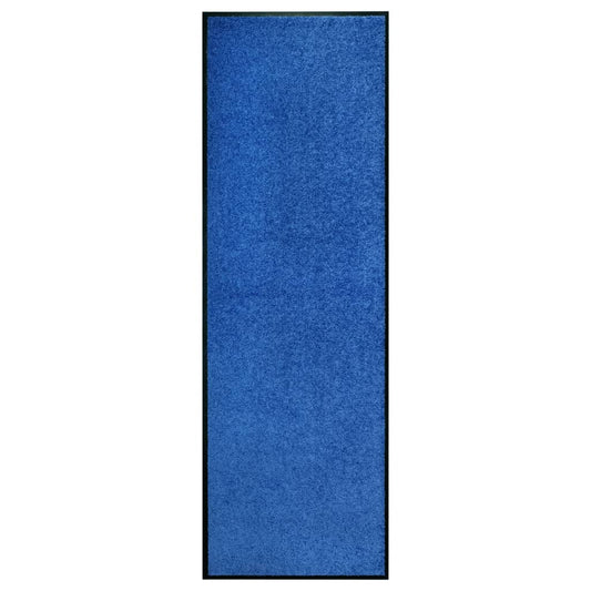 Door Mat | Blue | Polyamide, PVC | 60x180 cm | Non-slip | Door Mat