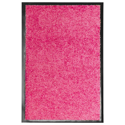 Door Mat | Pink | Polyamide, PVC | Small | Non-slip | Door Mat