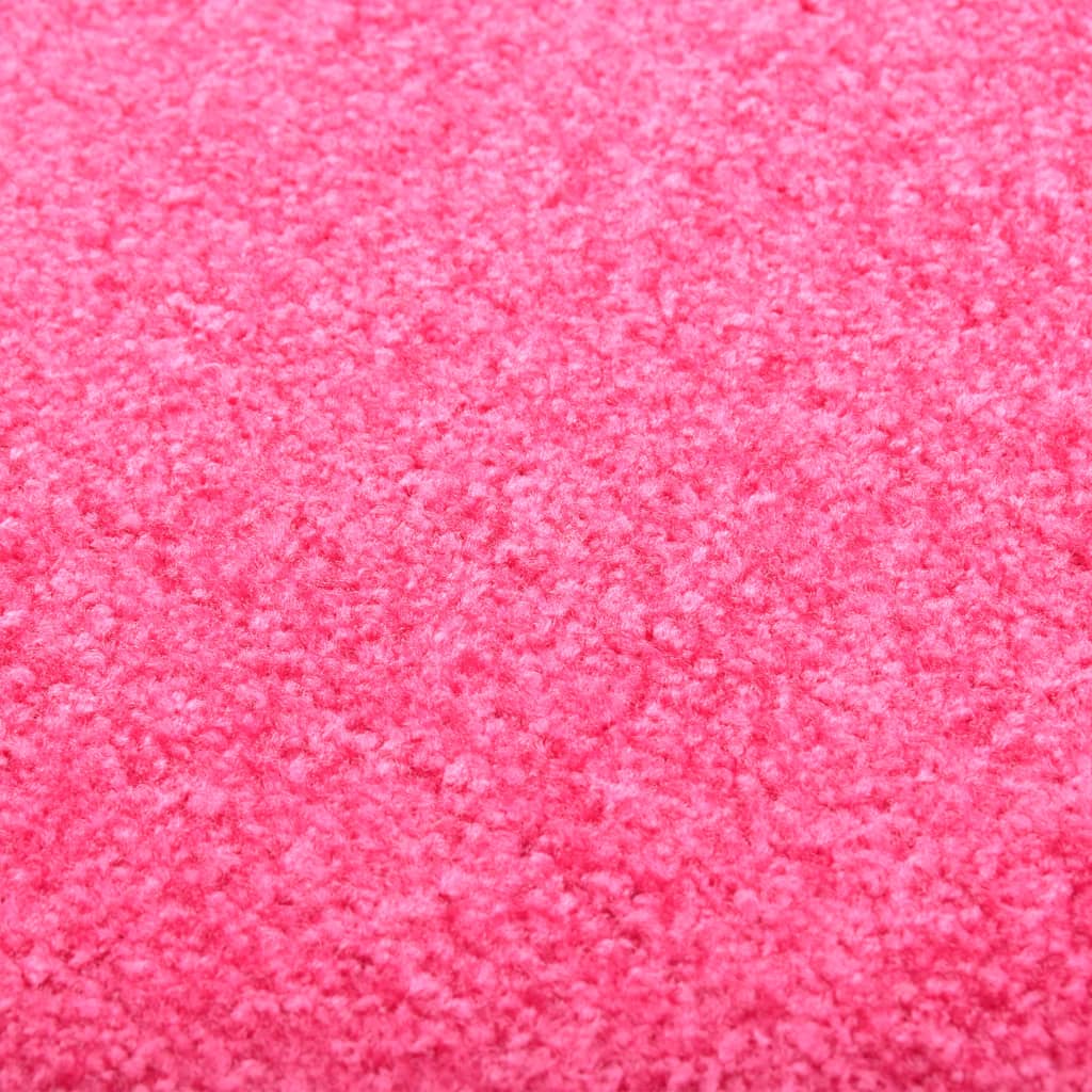 Doormat Washable Pink 90x120 cm