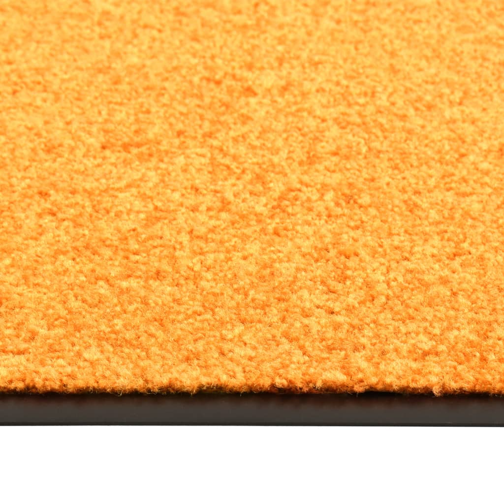 Doormat Washable Orange 40x60 cm