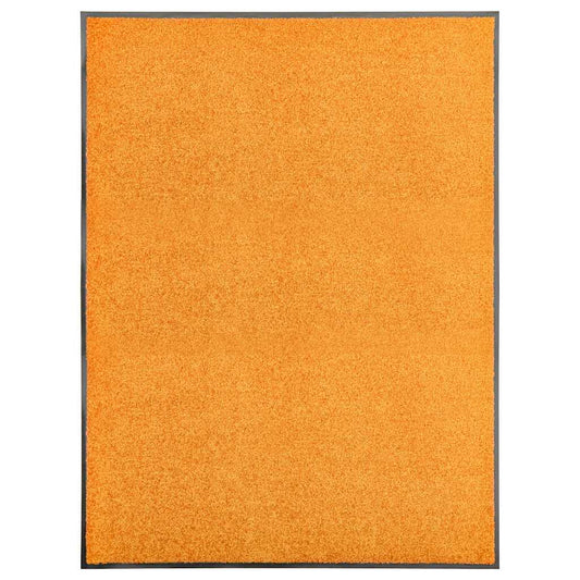 Door Mat | Orange | Polyamide | 90x120 cm | Door Mat | Rectangular