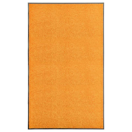 Doormat Washable Orange 90x150 cm