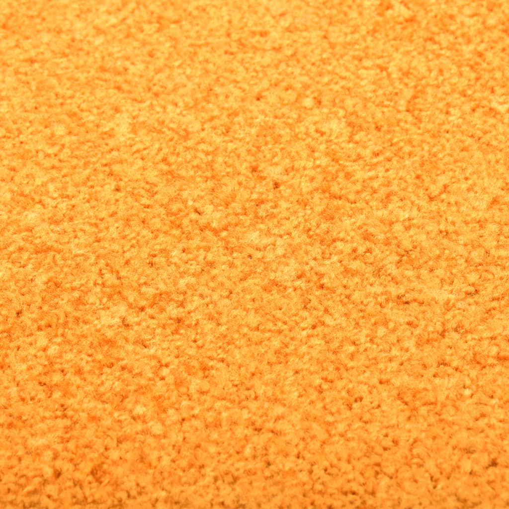 Doormat Washable Orange 90x150 cm