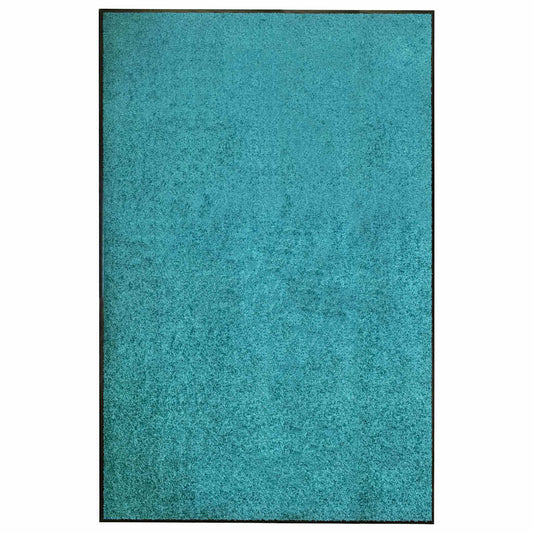 Door Mat | Cyan | Polyamide, PVC | 120 x 180 cm | Non-slip | Rectangular