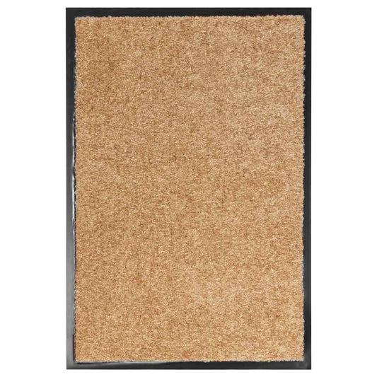 Door Mat | Cream | Polyamide, PVC | 40x60 cm | Rectangular | Traditional