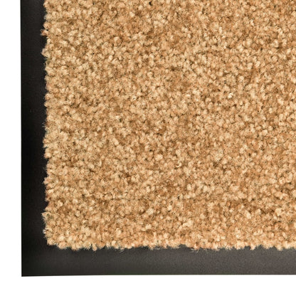 Doormat Washable Cream 60x180 cm