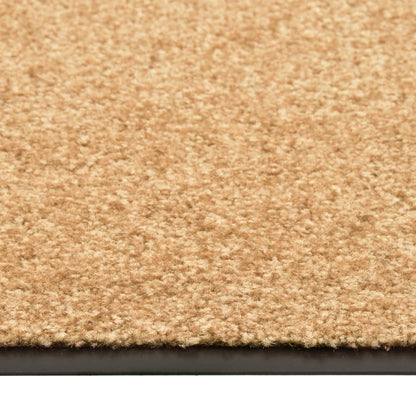 Doormat Washable Cream 90x120 cm
