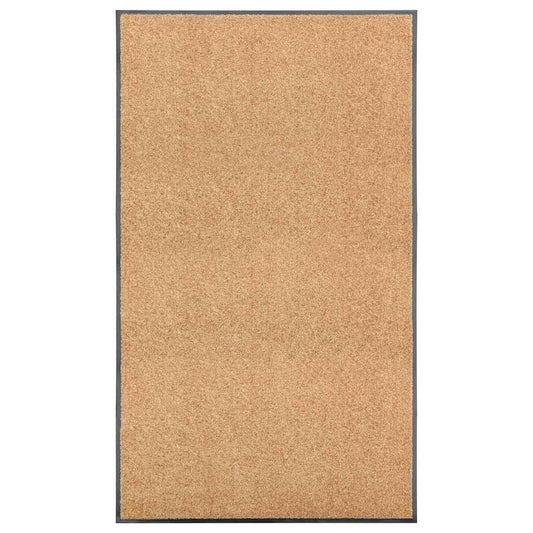 Door Mat | Cream | Polyamide, PVC | 90x150 cm | Non-slip | Door Mat