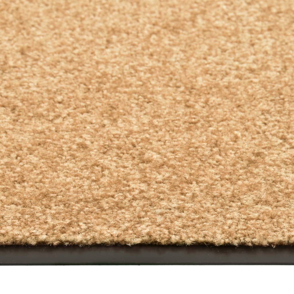 Doormat Washable Cream 120x180 cm