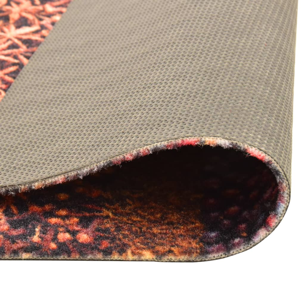 Kitchen Floor Mat Washable Spice 60x180 cm