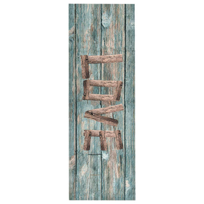 Kitchen Floor Mat Washable Love 45x150 cm