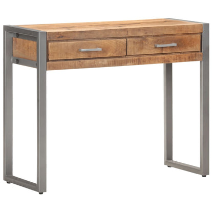 Console Table 37.4"x13.8"x29.5" Solid Mango Wood