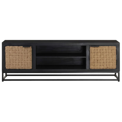 TV Cabinet 120x30x40 cm Solid Mango Wood