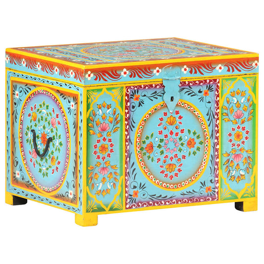 Storage Box | Multicolour | Solid mango wood, MDF | Medium