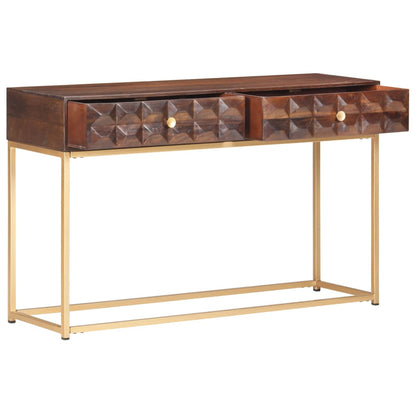 Console Table 122x36x75 cm Solid Mango Wood
