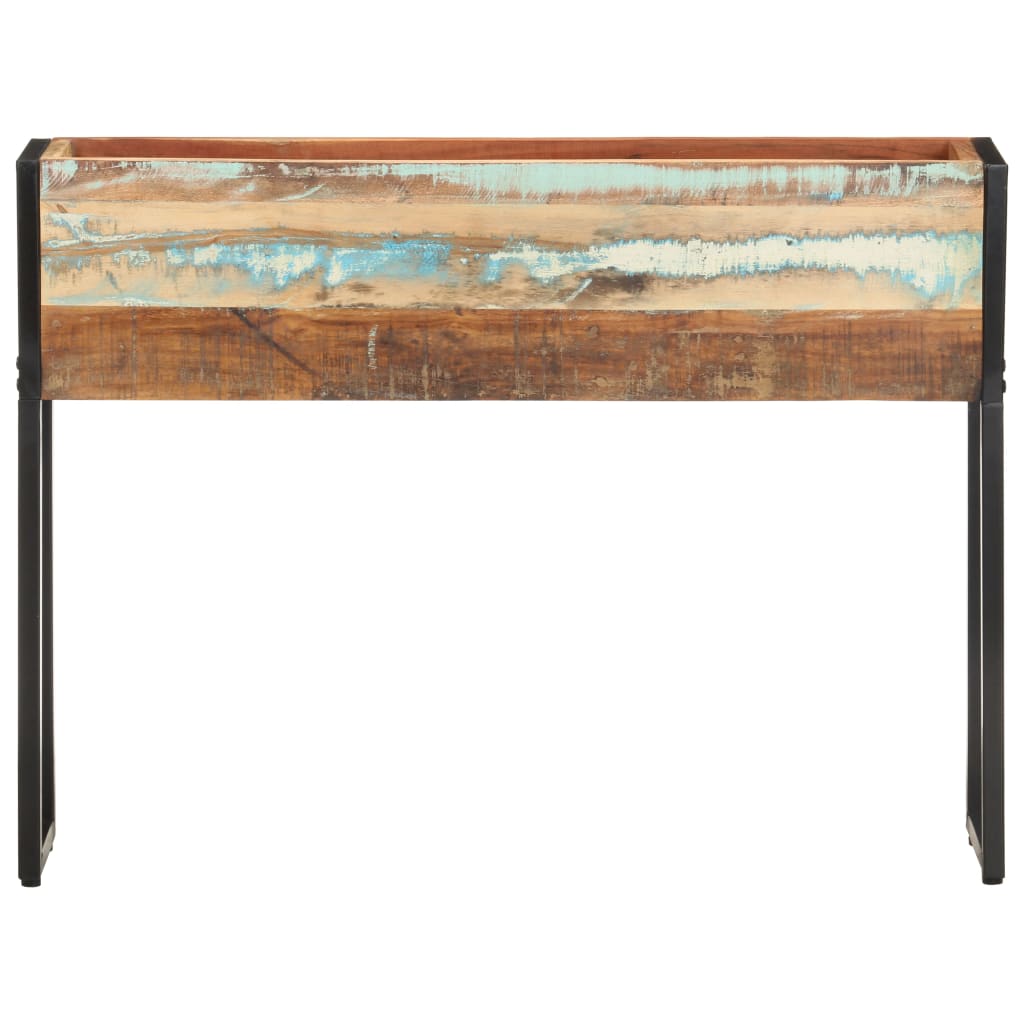 Planter Multicolor Solid reclaimed wood Medium Decorative Inlays