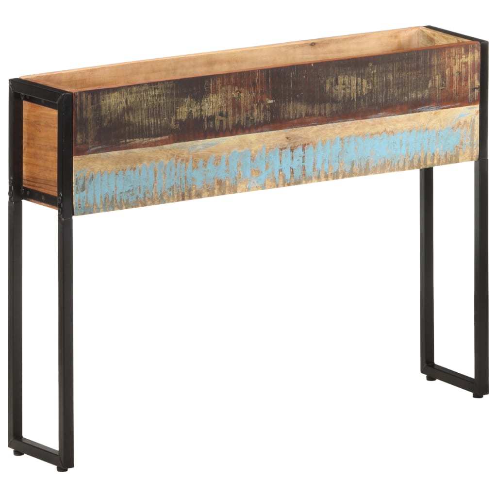 Planter Multicolor Solid reclaimed wood Medium Decorative Inlays