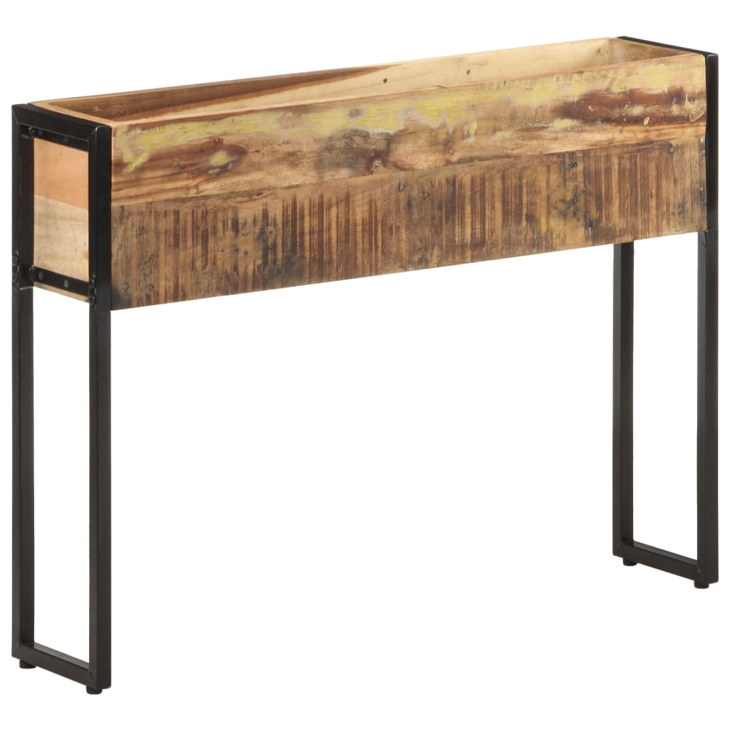 Planter Multicolor Solid reclaimed wood Medium Decorative Inlays