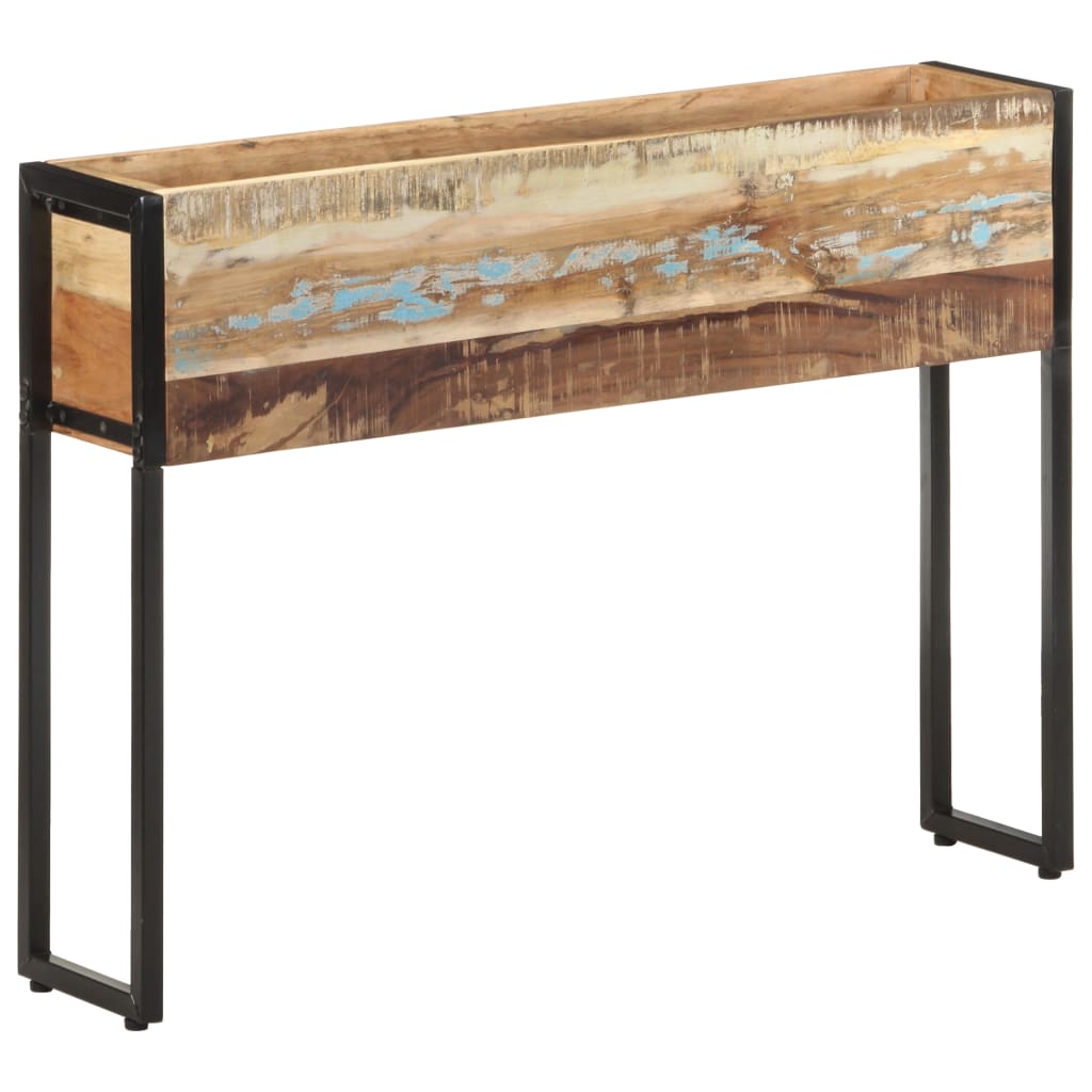 Planter Multicolor Solid reclaimed wood Medium Decorative Inlays