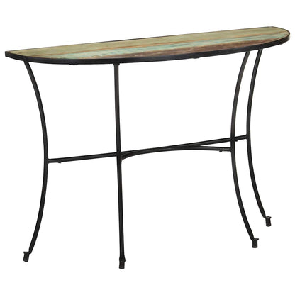 vidaXL Side Table Mixed color finish Solid reclaimed wood Medium Durable