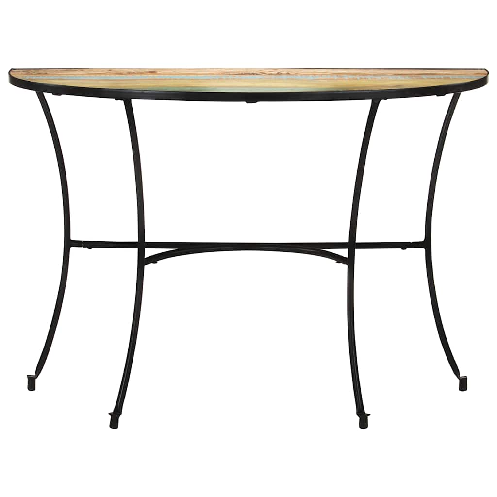 vidaXL Side Table Mixed color finish Solid reclaimed wood Medium Durable