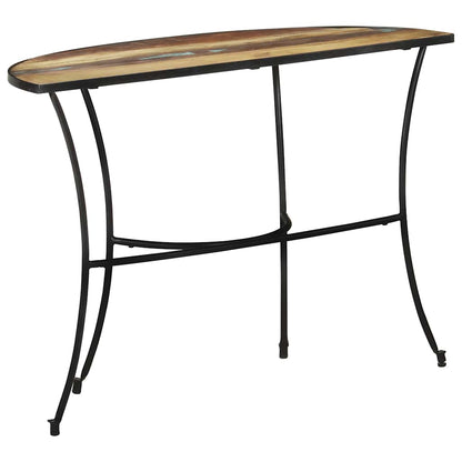 vidaXL Side Table Mixed color finish Solid reclaimed wood Medium Durable