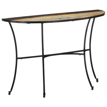 vidaXL Side Table Mixed color finish Solid reclaimed wood Medium Durable