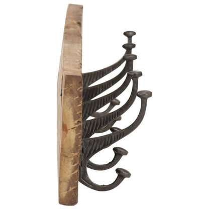 Hall Hanger | Natural Wood | Solid Reclaimed Wood | Medium