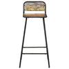 Bar Chairs 2 pcs Solid Reclaimed Wood