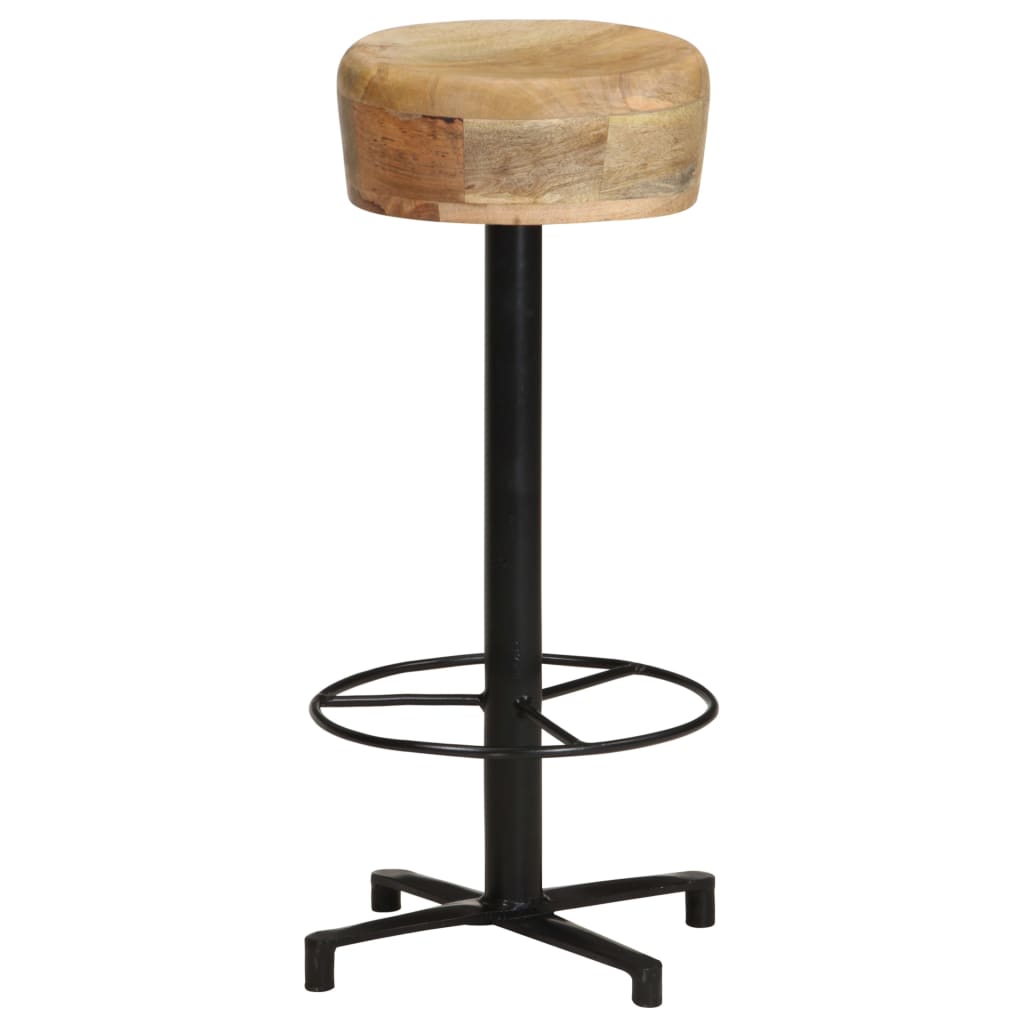 Bar Stools 2 pcs 76 cm Solid Mango Wood