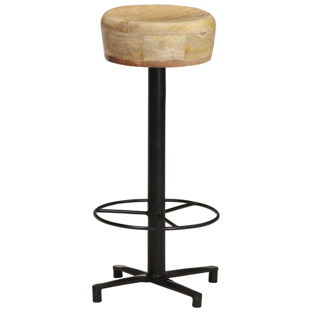 Bar Stools 2 pcs 76 cm Solid Mango Wood