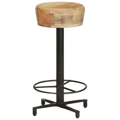 Bar Stools 2 pcs 66 cm Solid Mango Wood