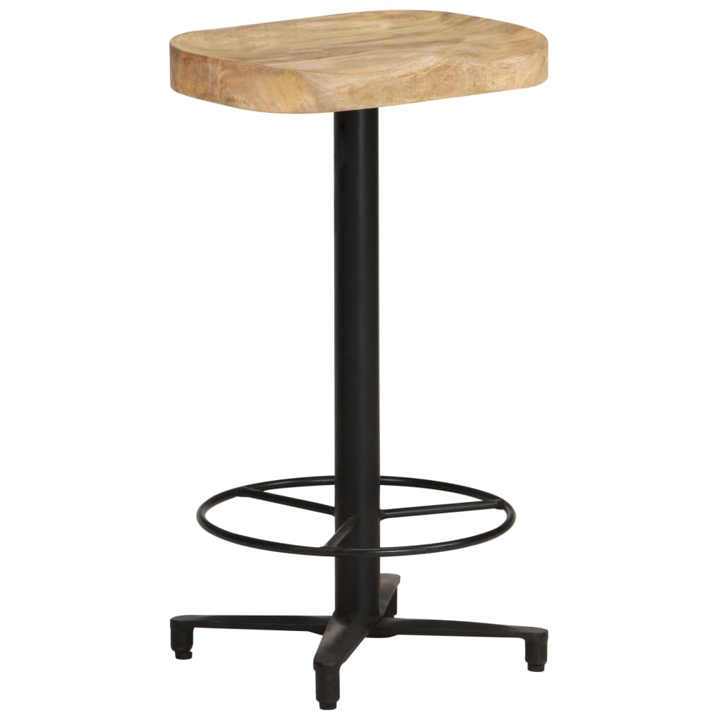 Bar Stools 2 pcs 66 cm Solid Mango Wood