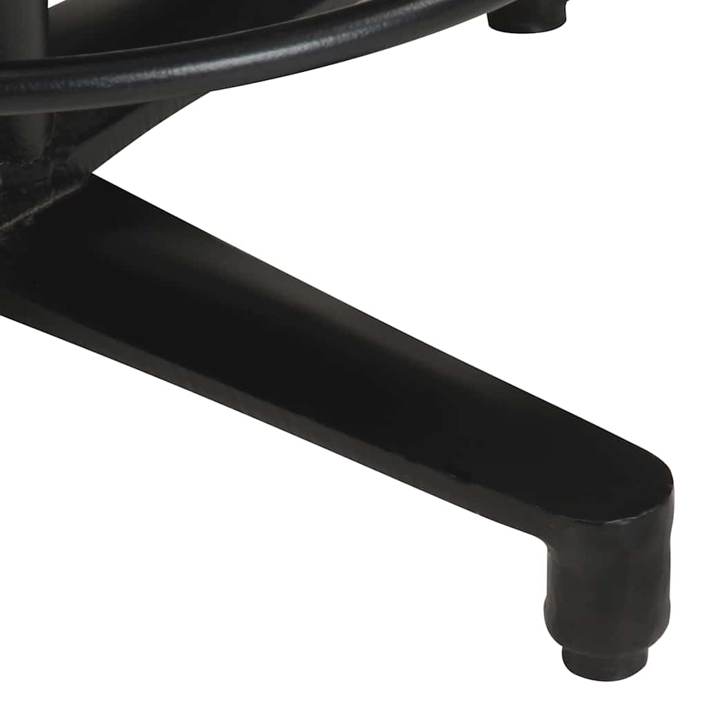 Bar Stools 2 pcs 26" Real Leather