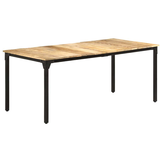 Dining Table | Rough mango wood | Large | Durable | Dining Table